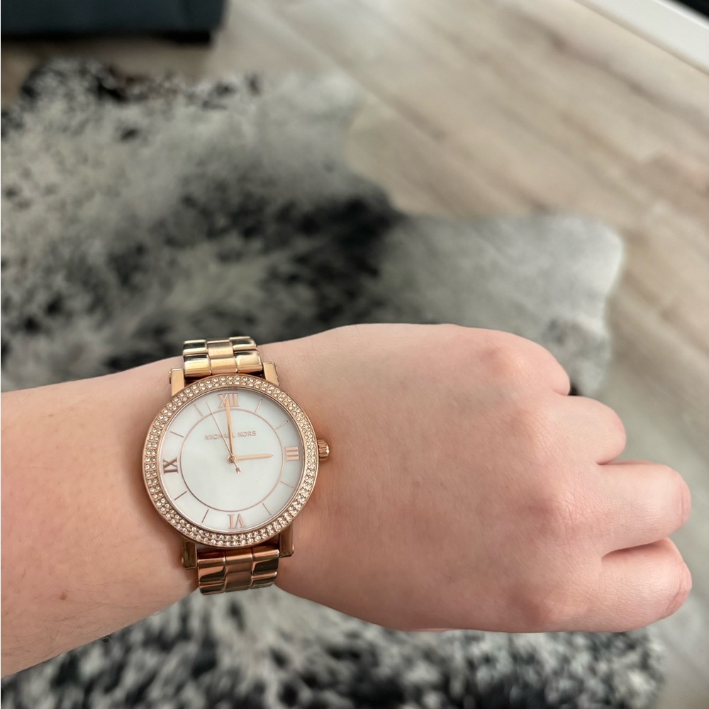 Michael Kors Rose Gold Bracelet Watch